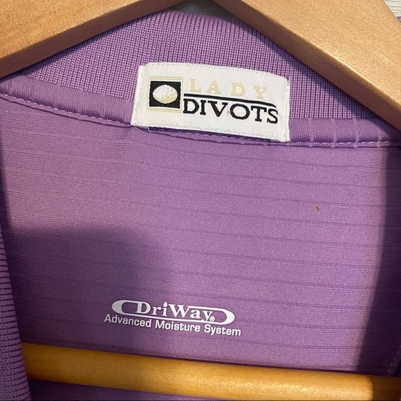 LADY DIVOTS driway women’s golf polo sz S - Picture 4 of 5
